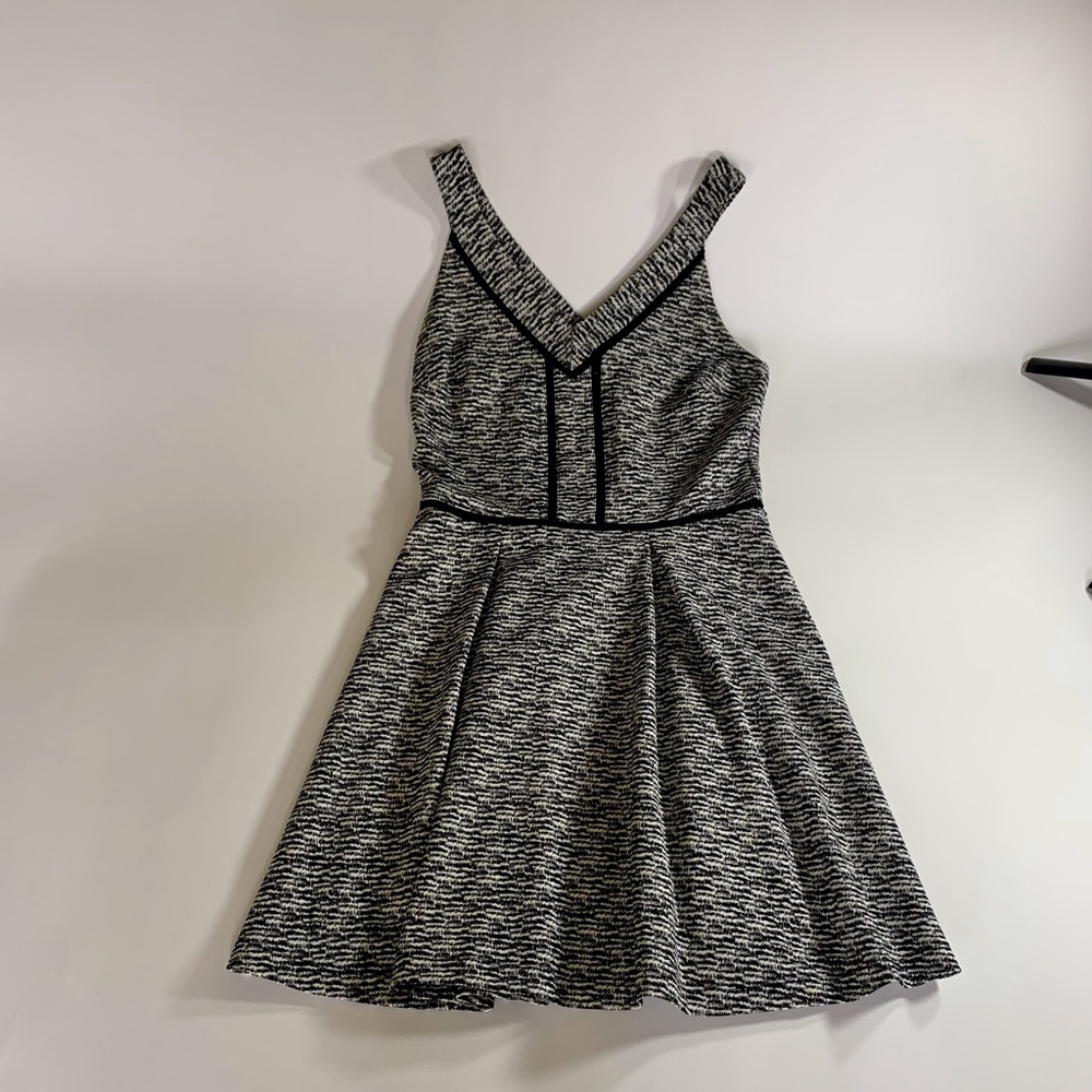 Mossimo Dress Sleeveless Mini Size Small Black and White